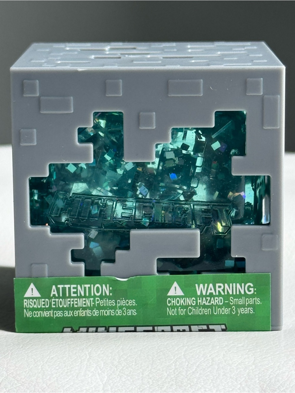 Minecraft Jelly Cube Blue Squishy Squeeze Fidget Toys NEW SHIPS TODAY!